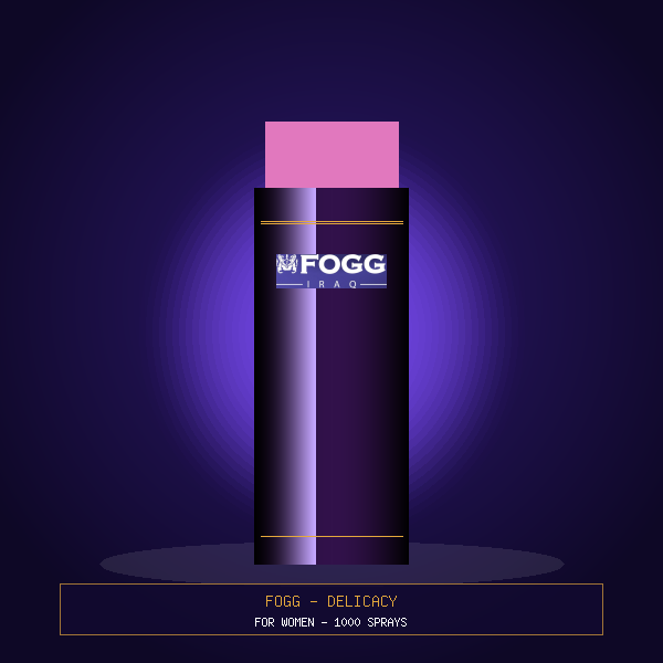 بخاخ جسم نسائي فوغ ديليس الفاخر بدون غاز (Fogg Delicacy) - 120 مل