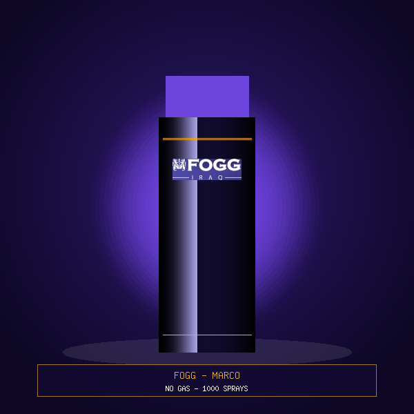 بخاخ جسم رجالي فوغ ماركو الأصلي بدون غاز (Fogg Marco Body Spray) - 120 مل