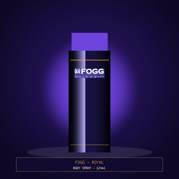 بخاخ جسم رجالي فوغ رويال المنعش بدون غاز (Fogg Royal Spray) - 120 مل